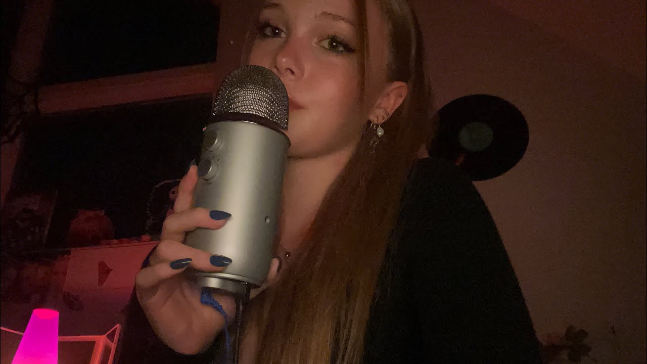 asmr close whispering random facts