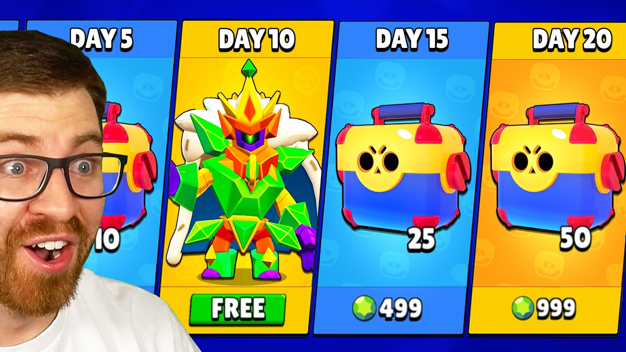 I gemmed MEGA BOXES for 20 Days on a New Account.. it was crazy!! 🤯