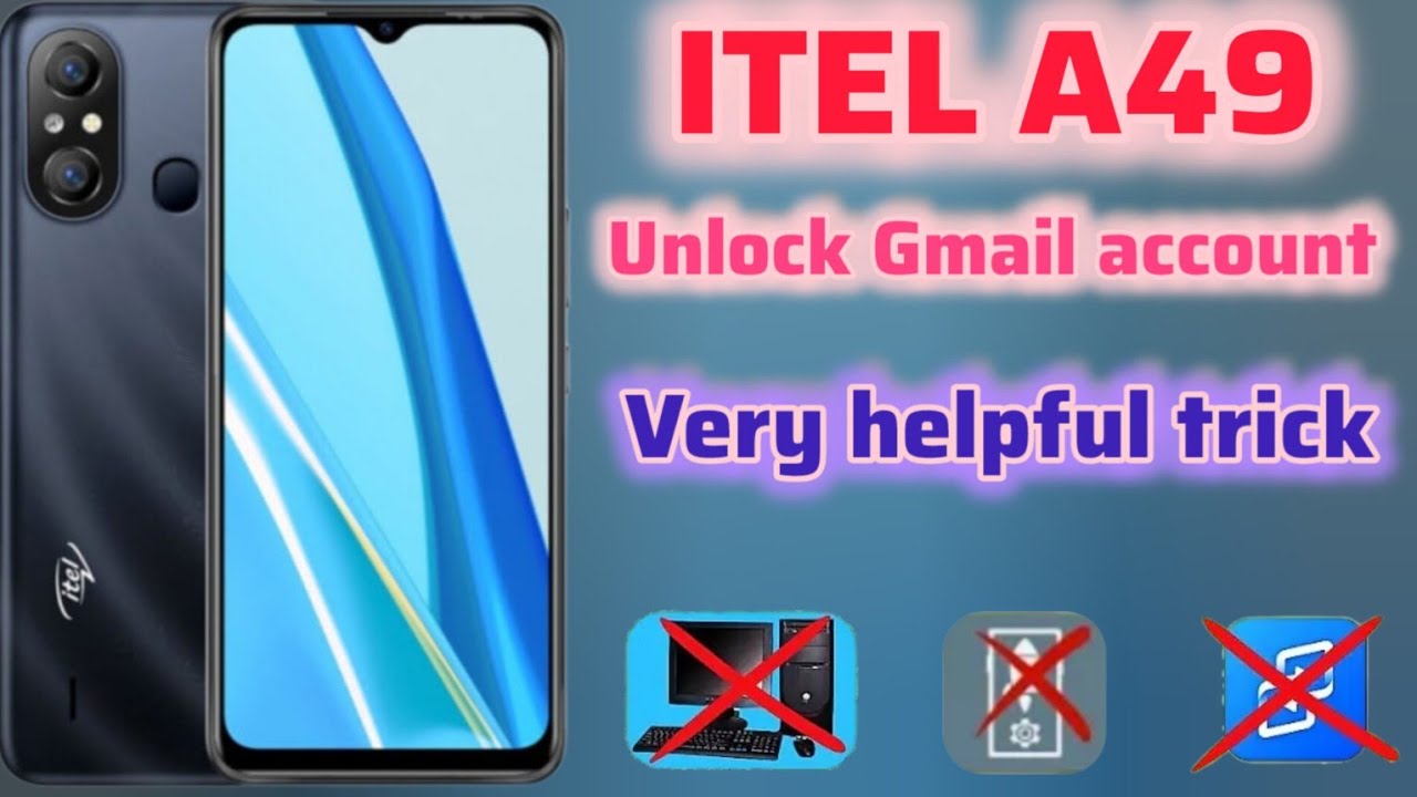 itel a49 frp bypass.itel (a661L)unlock Google account without computer.