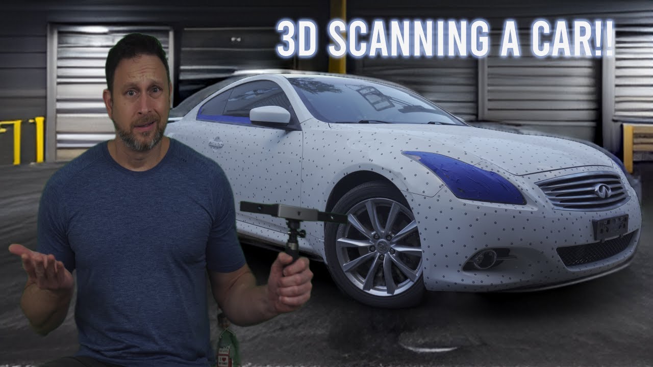 3D Scanning My G37 to Build a Custom Widebody Kit (What Could Go Wrong?) - Episode 2