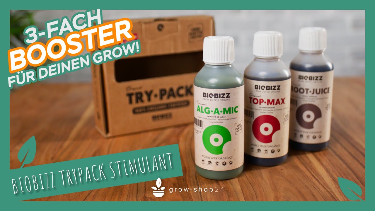 BioBizz Trypack Stimulant - organische Grow Booster