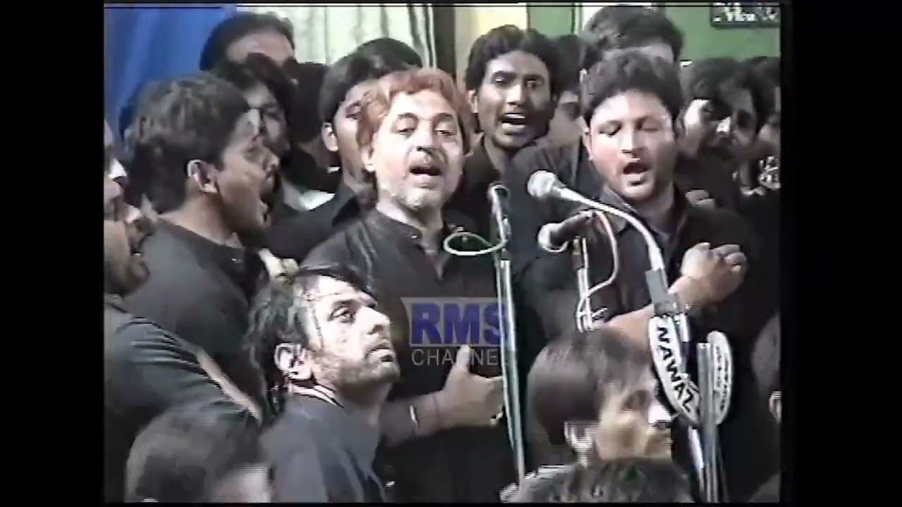 Ustad e Mohatam Jaan e Aza Reciting Noha's and Shaheed Allama Nasir Abbas Multani Sahab Matam 2004