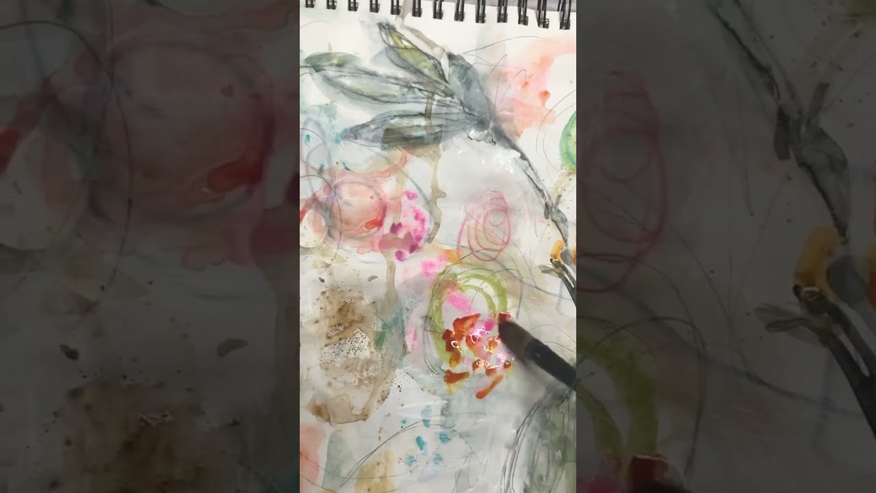 I keep going back to sketchbook paper, I love the way it crinkles!