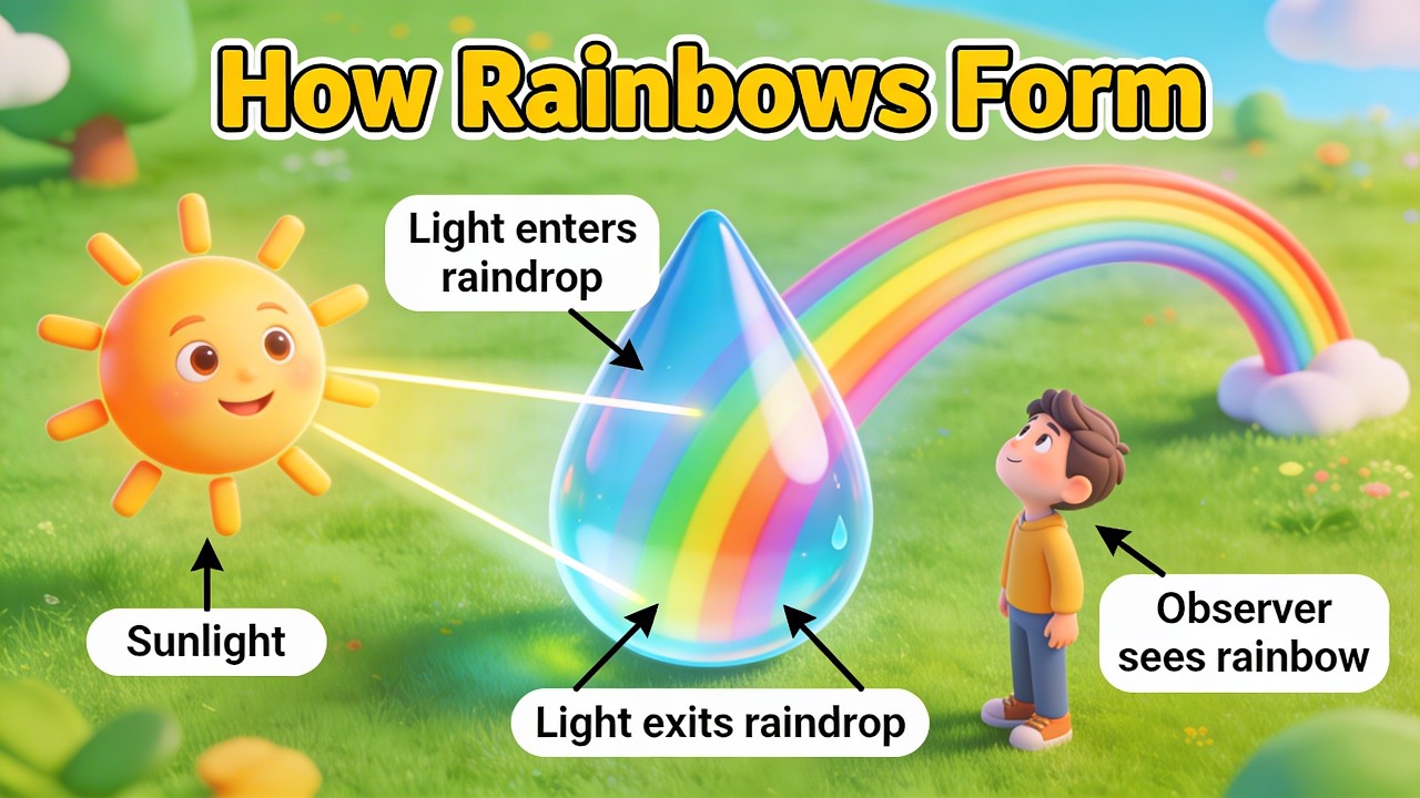 How Rainbows Form (3 Minutes)