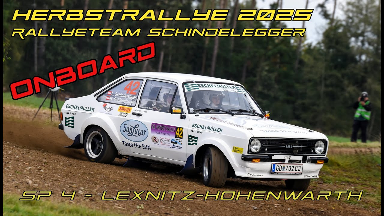 HEIMRALLYE Onboard | RALLYETEAM SCHINDELEGGER | HERBSTRALLYE Dobersberg 2025 | SP 4 - Lexnitz