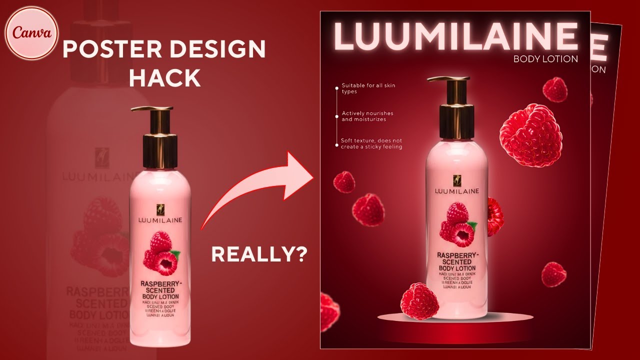 Create an Elegant Poster Design with Easy Canva Hacks | Social Media Design