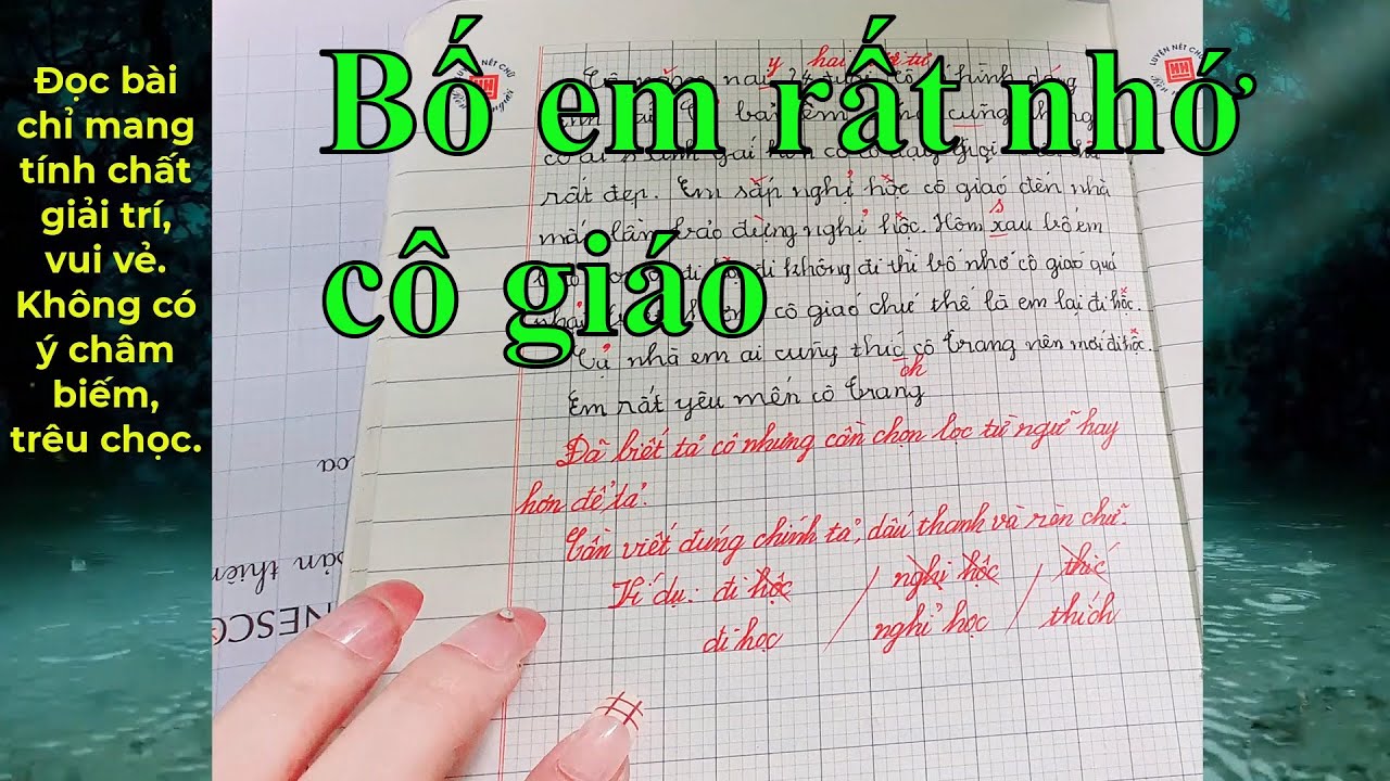 Ngã ngửa với bài văn cực kỳ hài hước khi học sinh vùng cao tả cô giáo🤣 p170