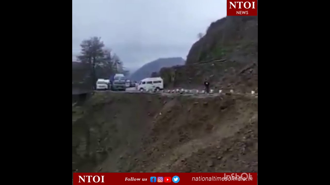Highway Update: Landslide At Shabanbas Banihal.