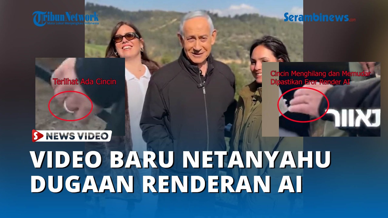 Dugaan Netanyahu Tewas Kembali Disorot, Kali ini Cincin Tiba-tiba Hilang, Hasil AI?