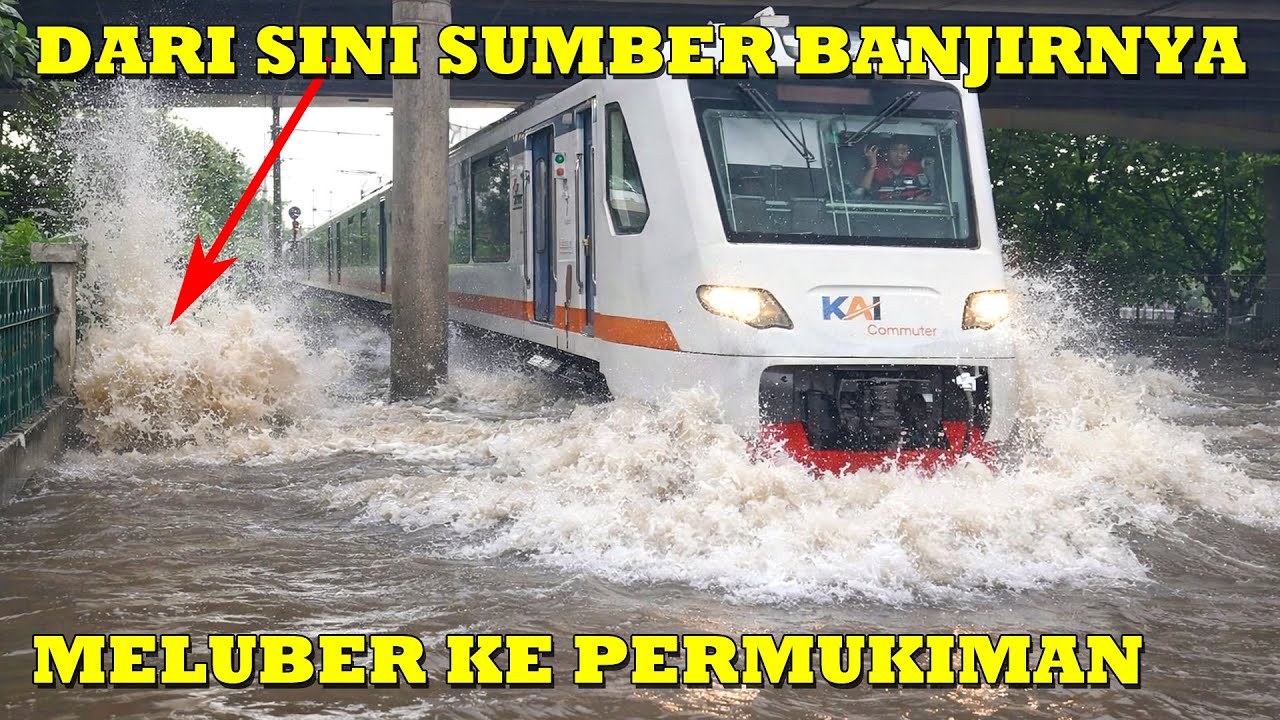 TERNYATA !! Dari Sini Lah Asal Air Banjir Yang Merendam Jakarta Barat !!