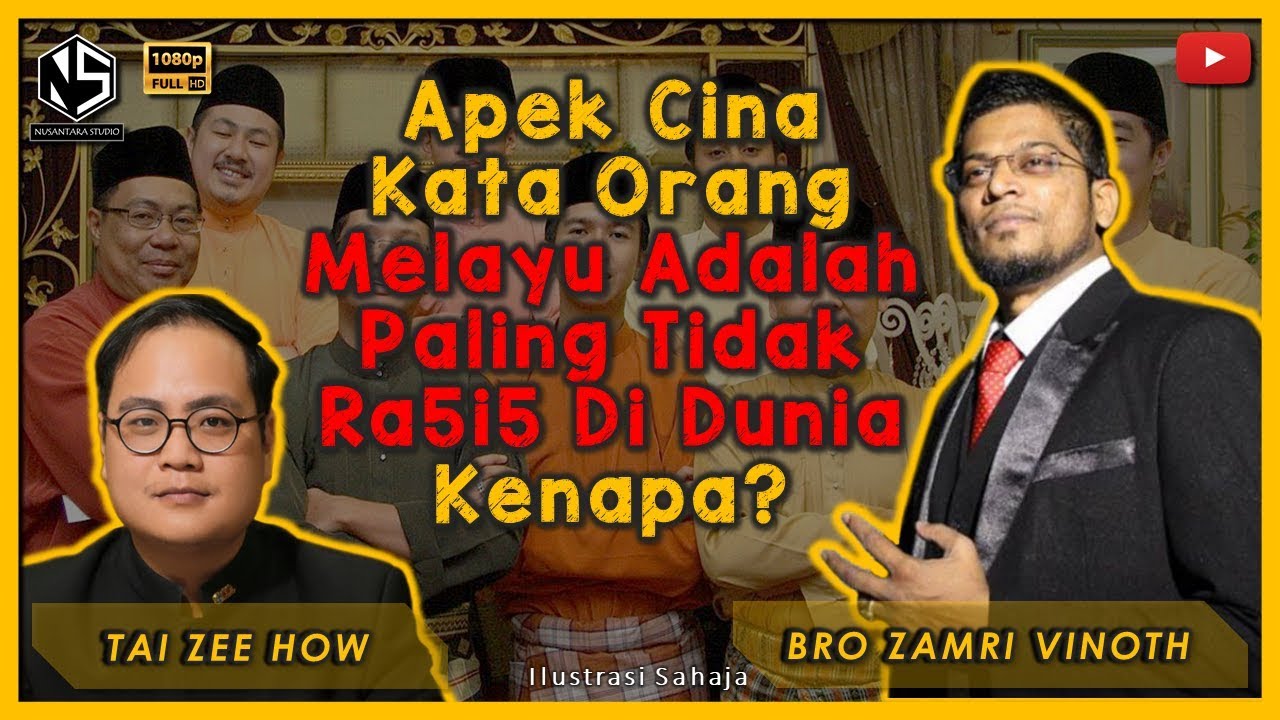 Bro Zamri Vinoth | Apek Cina Kata Orang Melayu Adalah Paling Tidak Ra5i5 Di Dunia Kenapa?