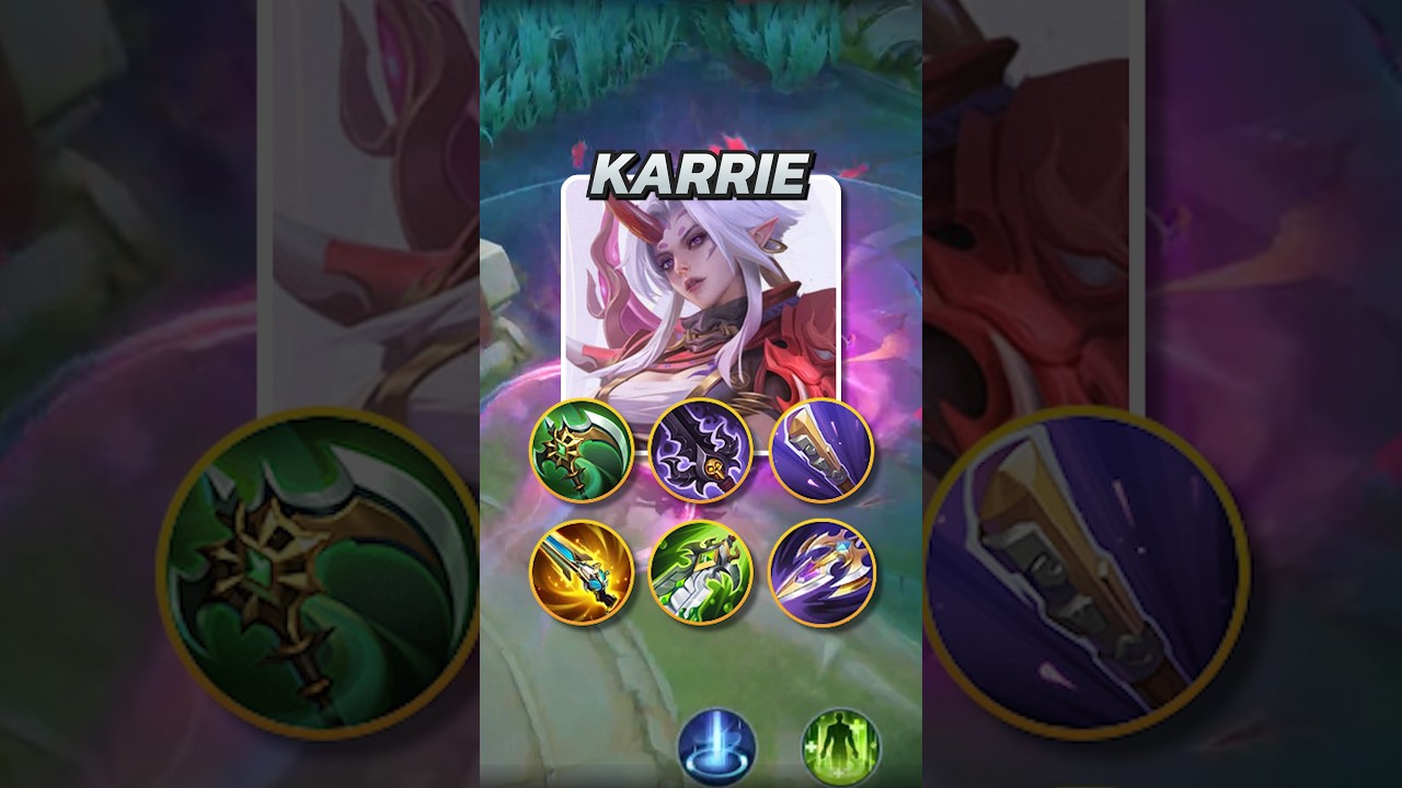 Полная сборка Karrie! Mobile Legends #mobilelegends #mlbb #gaming #MLBBCreator