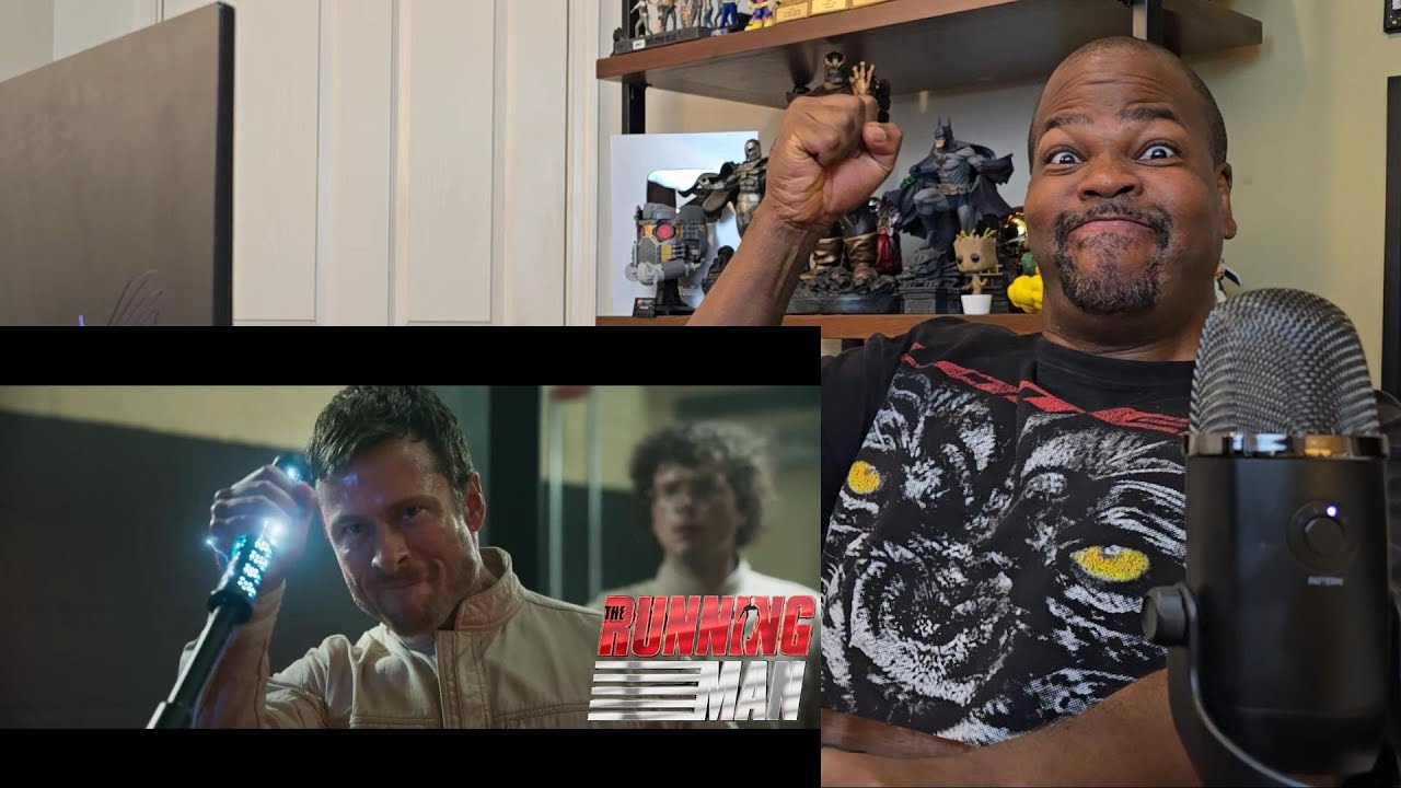 The Running Man | Official Trailer | Reaction!