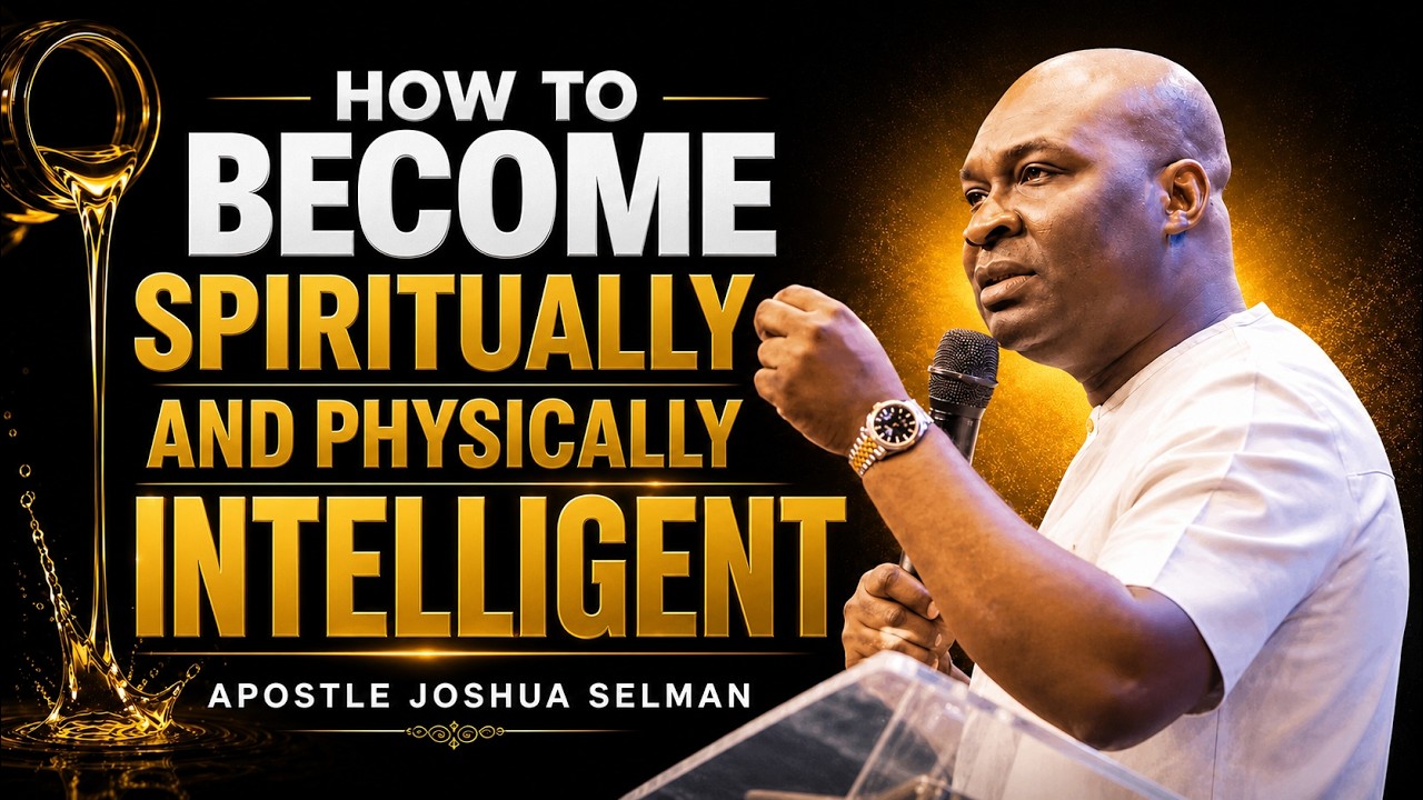 HOW TO BECOME SPIRITUALLY INTELLIGENT || APOSTLE JOSHUA SELMAN