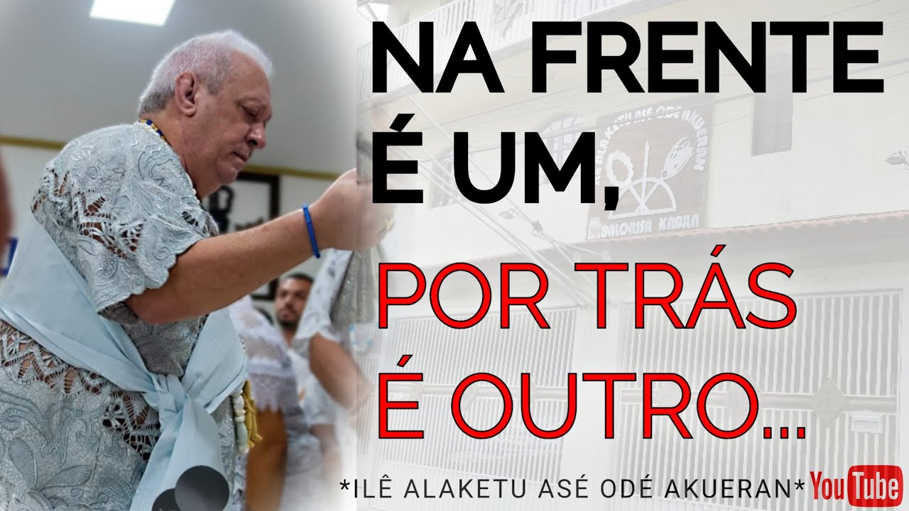 INGRATIDÃO - NA FRENTE É UM POR TRÁS É OUTRO