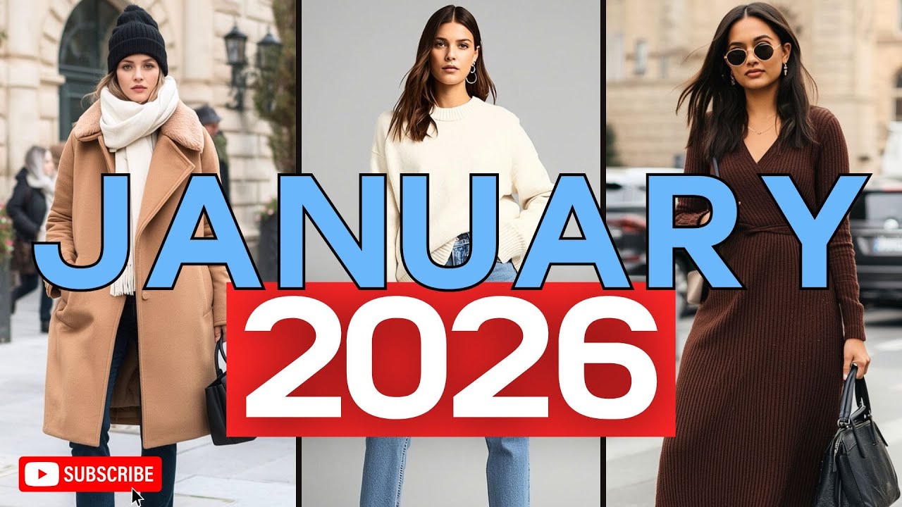 What to Wear in January 2026 | Chic Outfits to Copy Now
