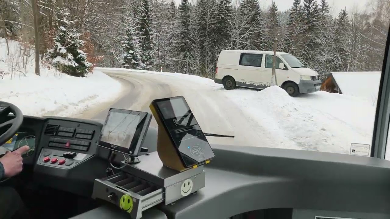Horská (nejen) zimní linka jablonecké MHD - LINKA 126