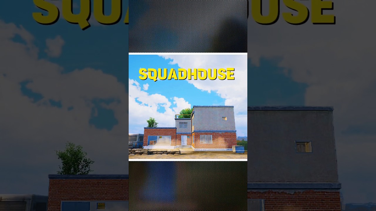1000IQ SquadHouse Secret Trick✅ #bgmi #pubgvn #pubg #protips #tipsandtricks #camper #shorts #fyp