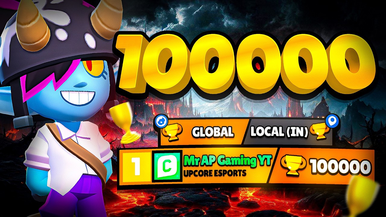 100K Push: Day 20 Brawl Stars (ENG) #brawlstars #Live #Gaming