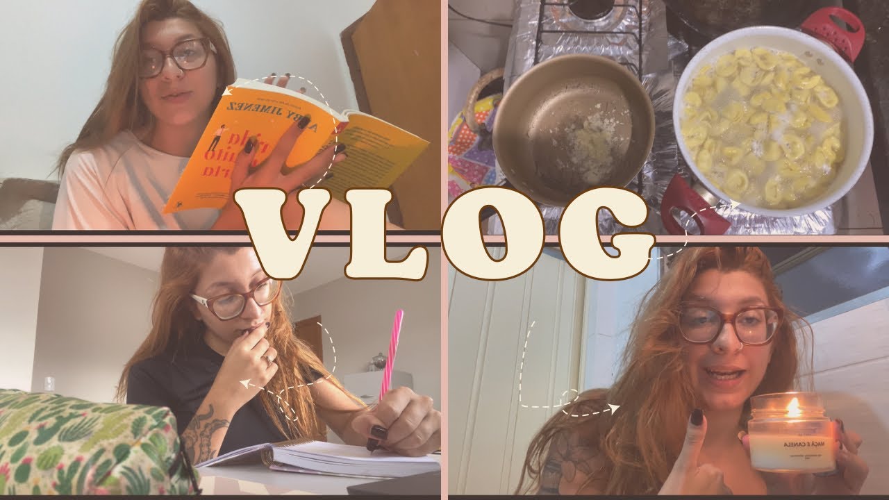 ⭐️ vlog: trabalho, pilates e muita leitura 