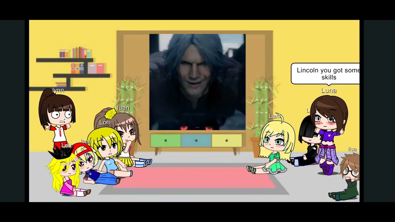 loud house react to Lincoln as dante