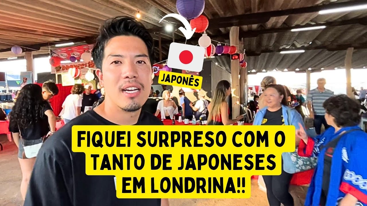 Fiquei surpreso com o tanto de japoneses em Londrina!