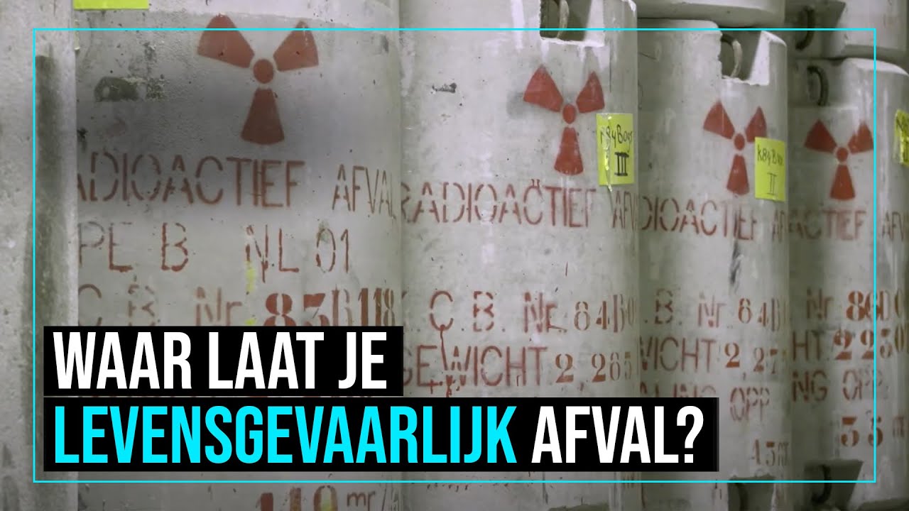 Wat gebeurt er met radioactief afval?