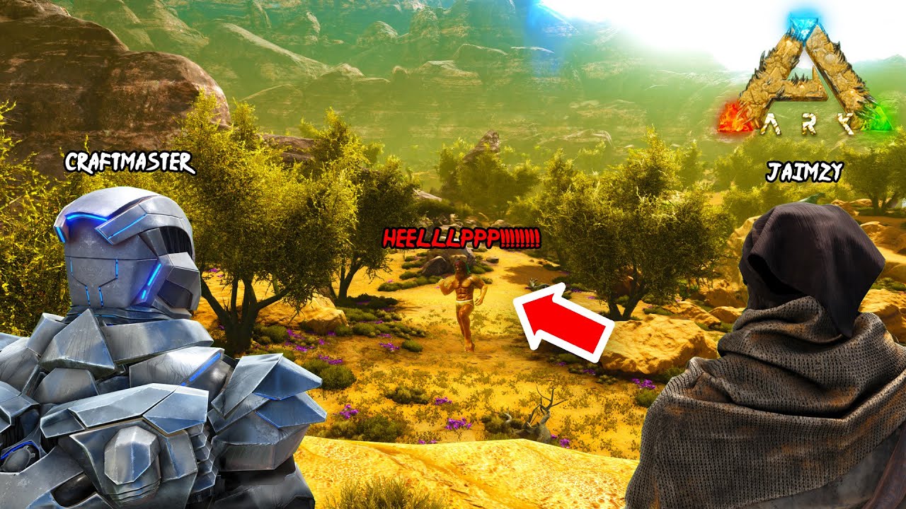De Craftmaster EN Jaimzy VALLEN MIJ AAN!! (ARK Scorched Earth)