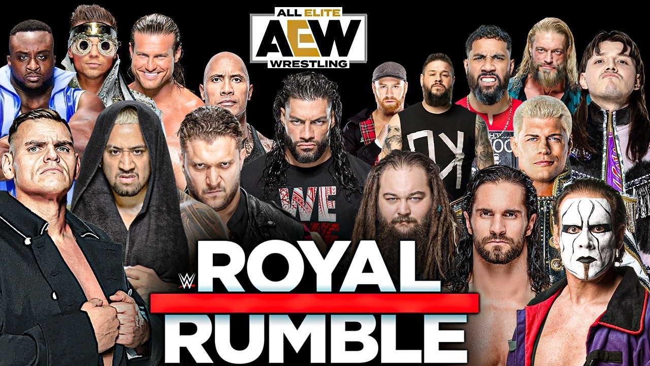 WWE 2K25 30 Men Royal Rumble – Unexpected Moments in AEW Arena!