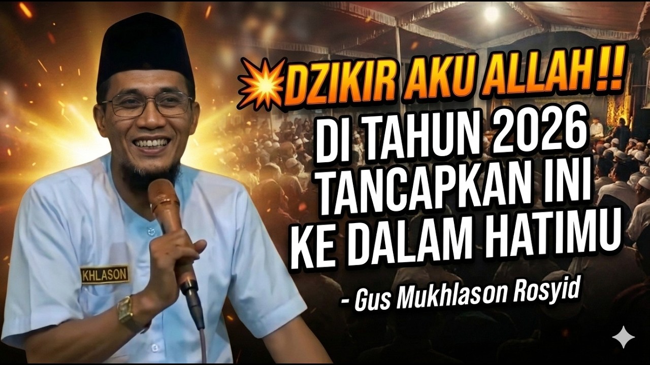 💥DZIKIR AKU ALLAH‼️DI TAHUN 2026 TANCAPKAN INI KE DALAM HATIMU - Gus Mukhlason Rosyid