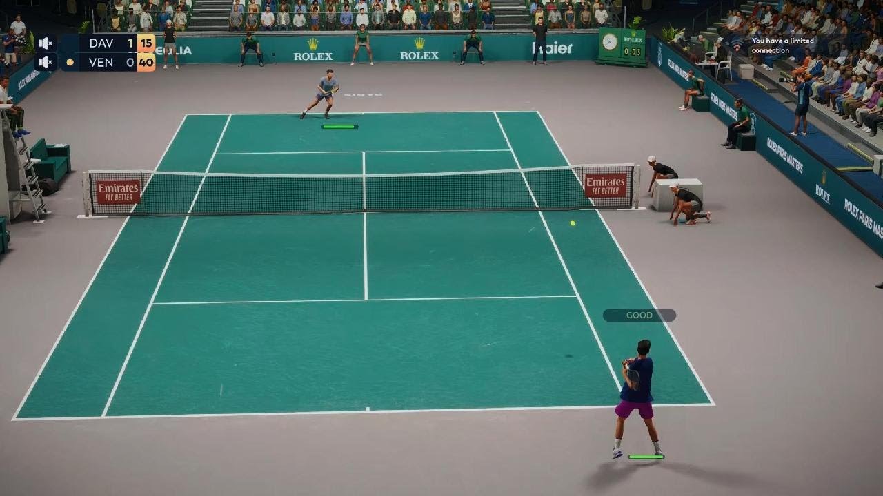 TopSpin Federer vs Alcaraz  Rolex Paris