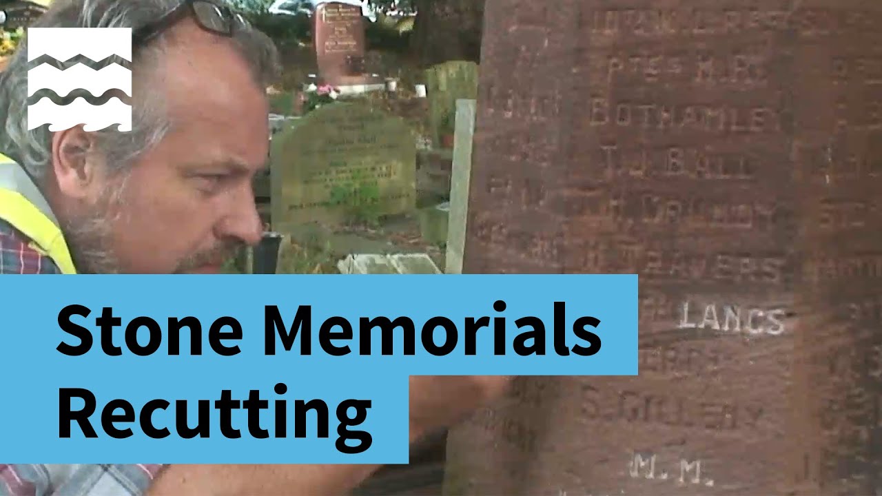 Conserving Carved Inscriptions on Stone War Memorials: Recutting