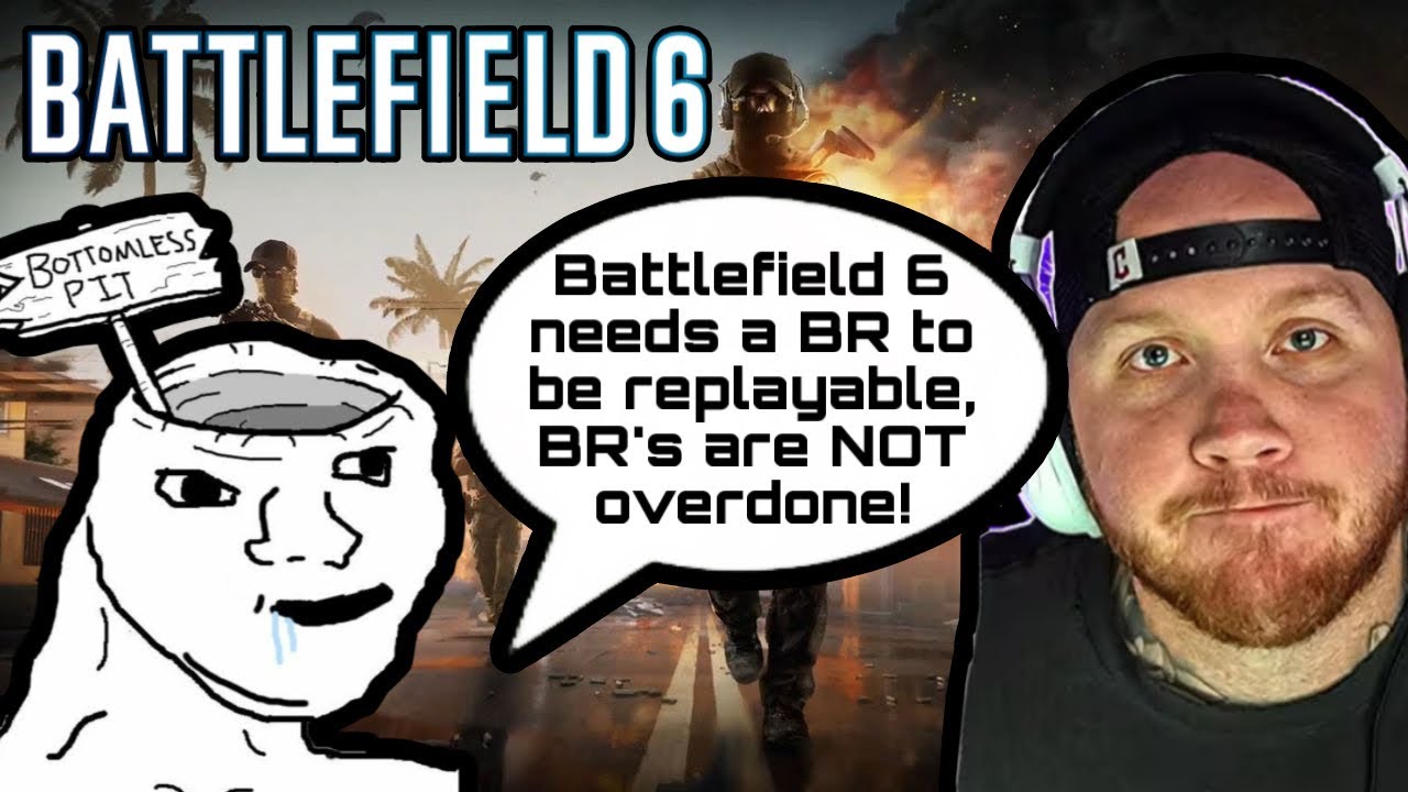 TimTheTatman не понимает, что такое «королевская битва» в Battlefield 6