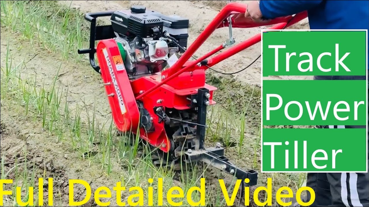 Full detailed videos of Track Power Tiller and all attachments with working #doabaagro #hoshiarpur 