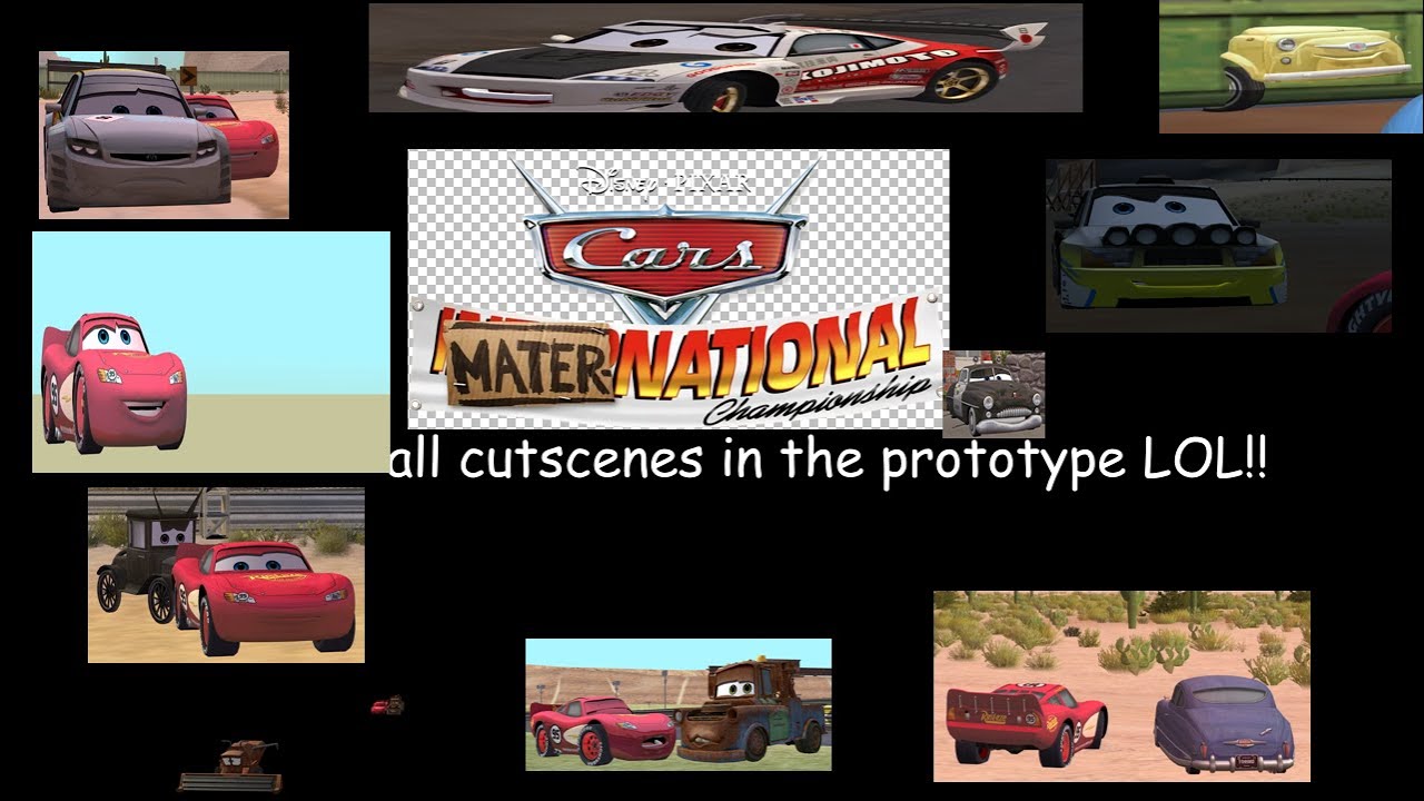 Cars: Mater-National Championship (Wii prototype demo) - All cutscenes