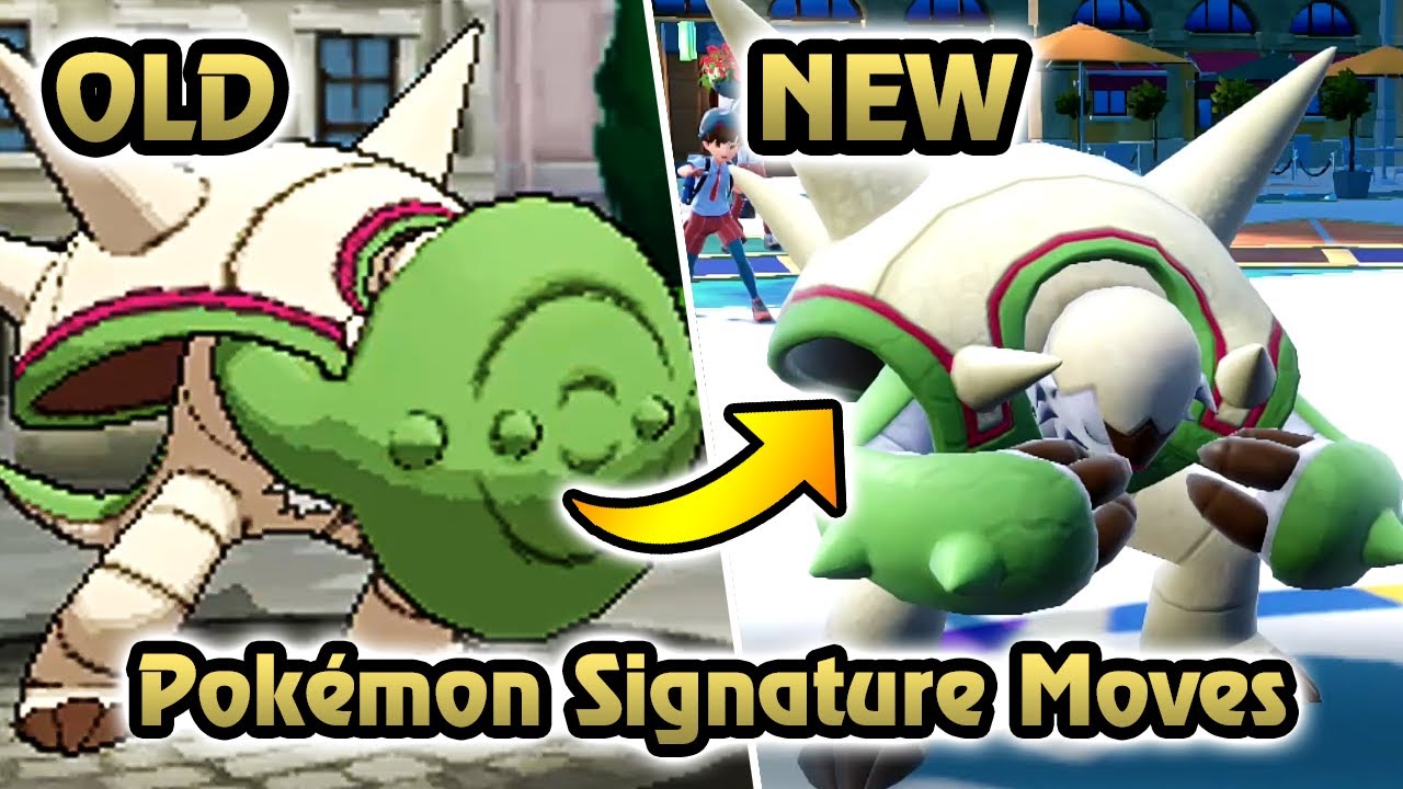Pokémon Scarlet & Violet : All Starter Signature References