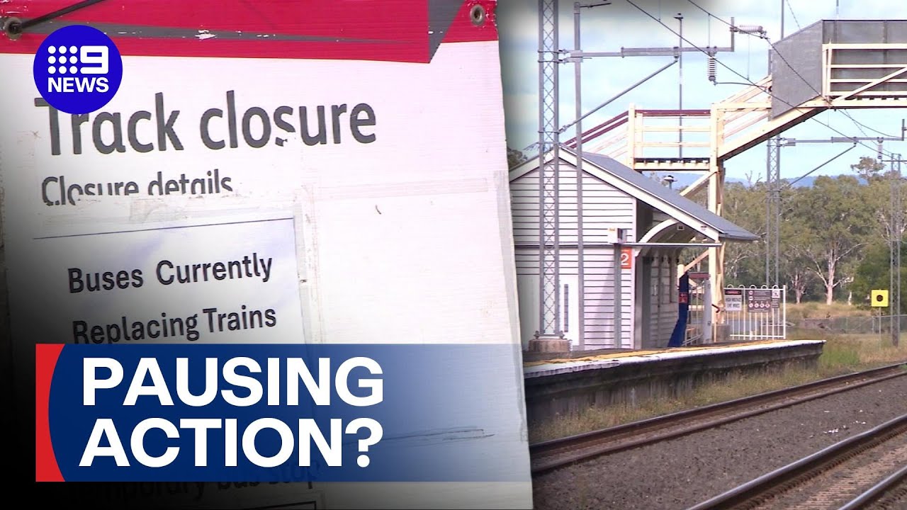 Queensland rail strike reprieve as one group backs down from industrial action | 9 News Australia
