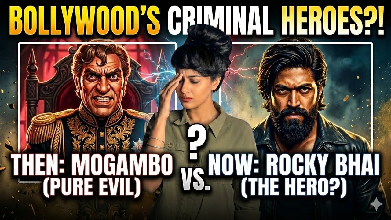 From Mogambo to Rocky Bhai: How Cinema Changed the Villain | Goldie Talkies | Shashwati Khanna