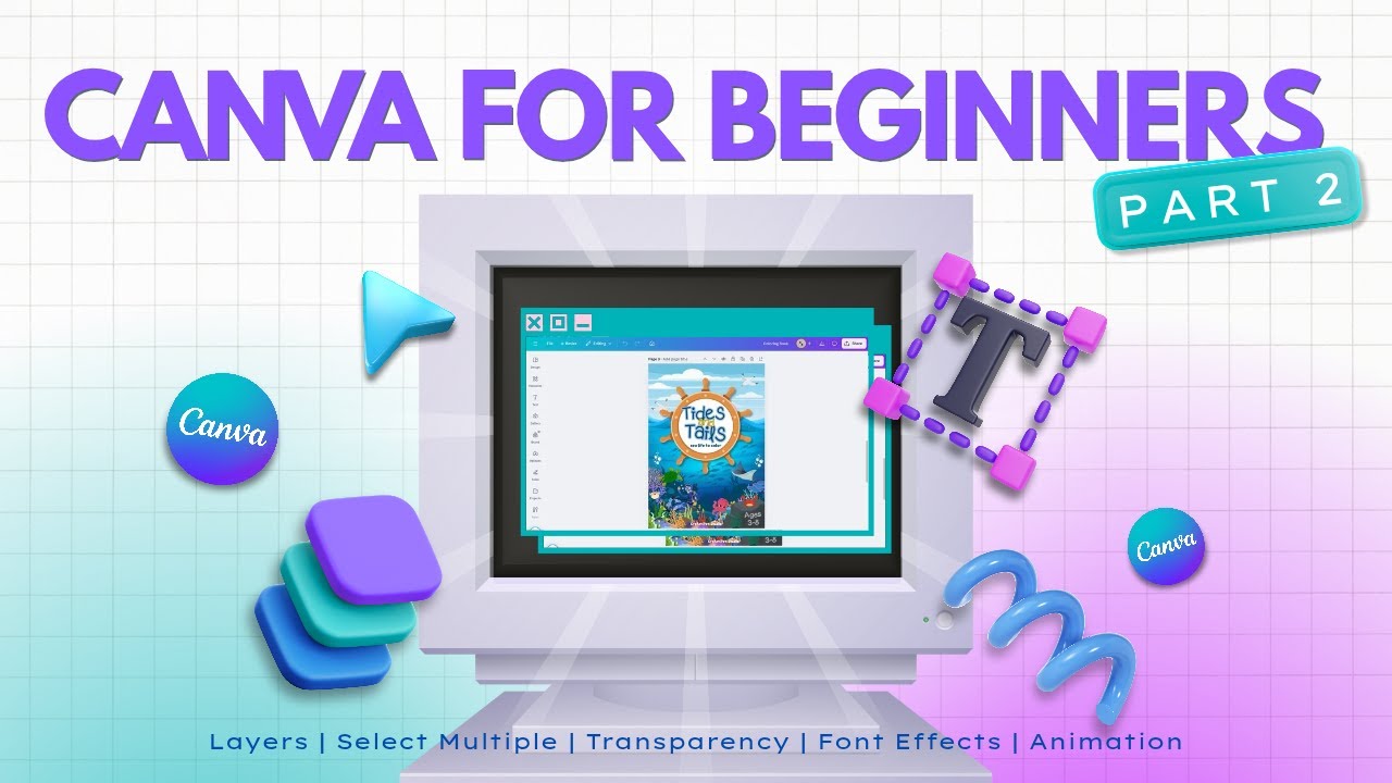 How to Use Canva: Layering, Grouping & Animations