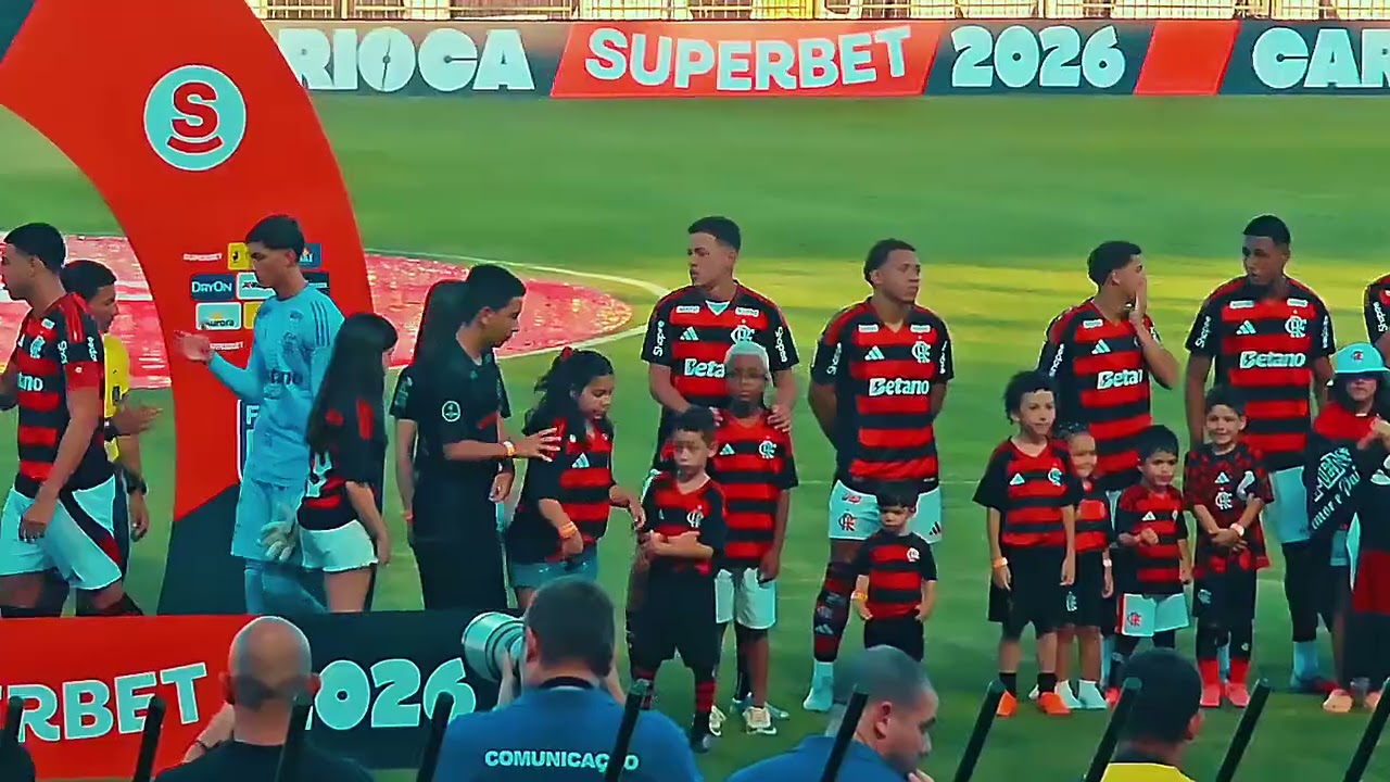FLAMENGO 1 X 1 PORTUGUESA RJ EM VOLTA REDONDA NO ESTÁDIO RAULINO DE OLIVEIRA