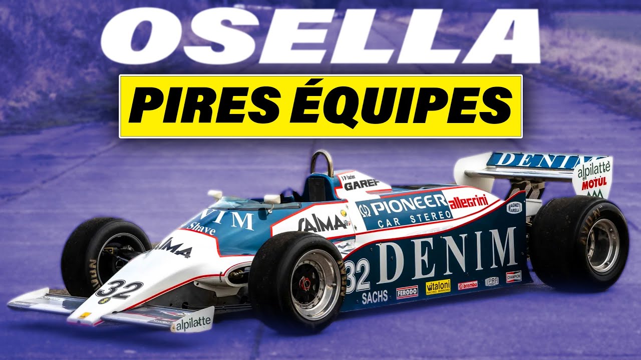 LES PIRES &Eacute;QUIPES DE LA F1 #19 - OSELLA