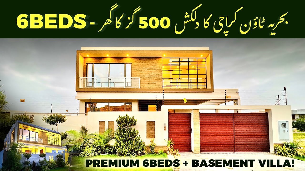 500 Sq Yards House for Sale House in Bahria Town Karachi - Precinct 9 Bahria Town