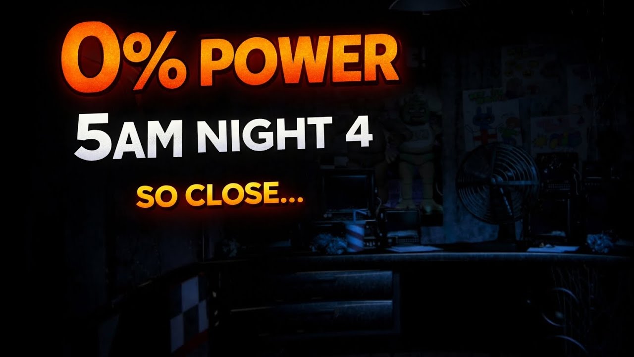 Luck Ran Out on Night 4… (FNAF Episode 2)