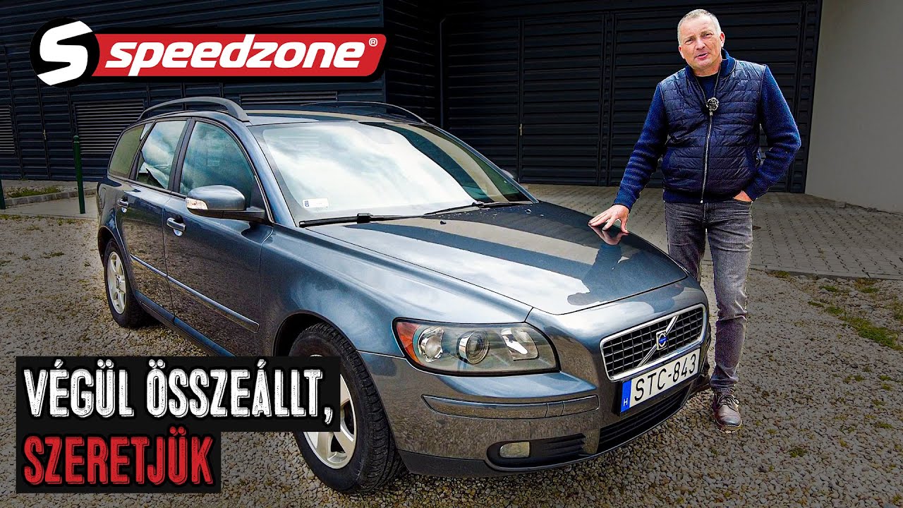 Volvo V50 1.6d (2006): Végül összeállt, szeretjük - Speedzone használtteszt