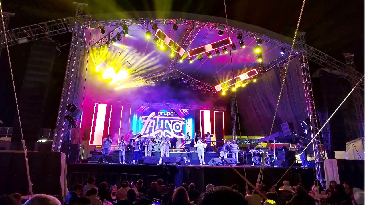 GRUPO LATINO EN LA FERIA DE SANTIAGO DE ANAYA HIDALGO 2025