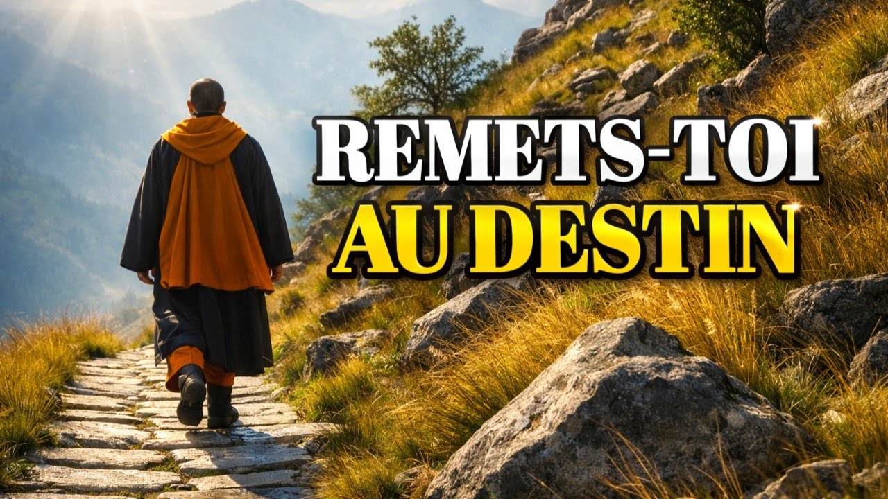 APPRENDRE à LÂCHER PRISE et  faire CONFIANCE au DESTIN | SAGESSE BOUDDHISTE