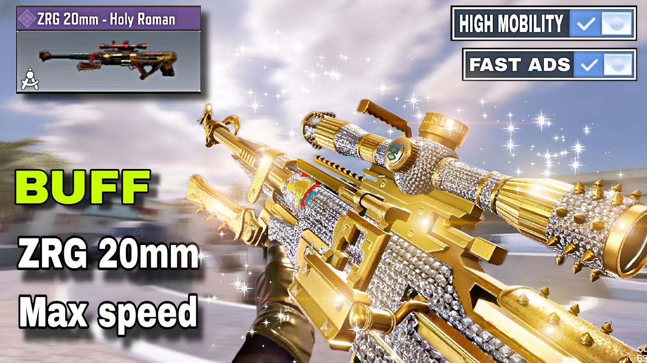 BEST FAST ADS+NO HITMARKER  ZRG 20mm Gunsmith ! BEST ZRG 20mm Loadout? ZRG 20mm CODM Attachments