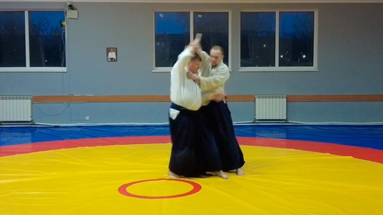 KATATETORI KUBISHIME 2 forms of attack (два способа атаки) S09E57