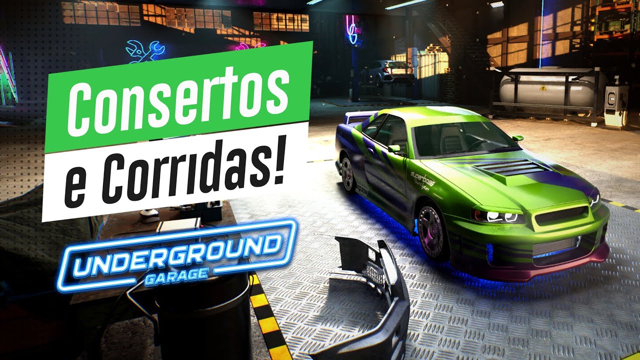 Um MISTO PERFEITO entre mecânica e Need For Speed! - Underground Garage