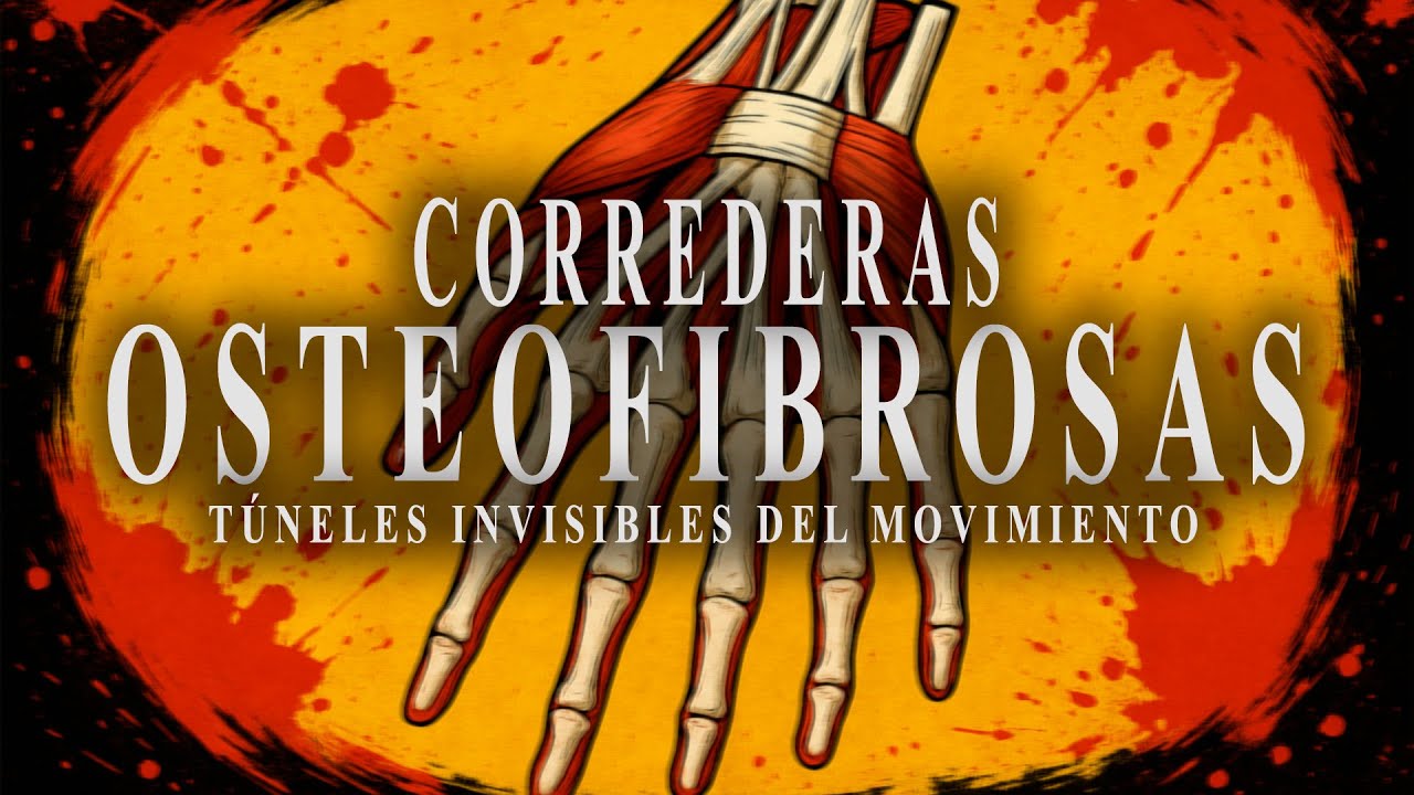 ANATOMÍA - CORREDERAS OSTEOFIBROSAS DE LA MANO (De los músculos Flexores y Extensores)